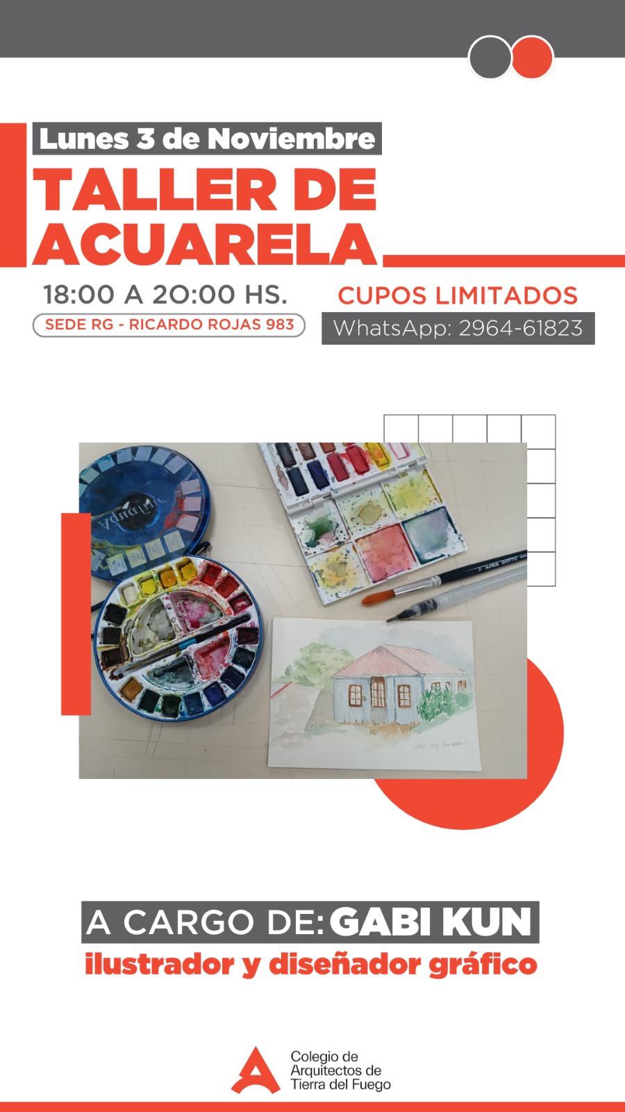 Taller de Acuarelas - Sede RG