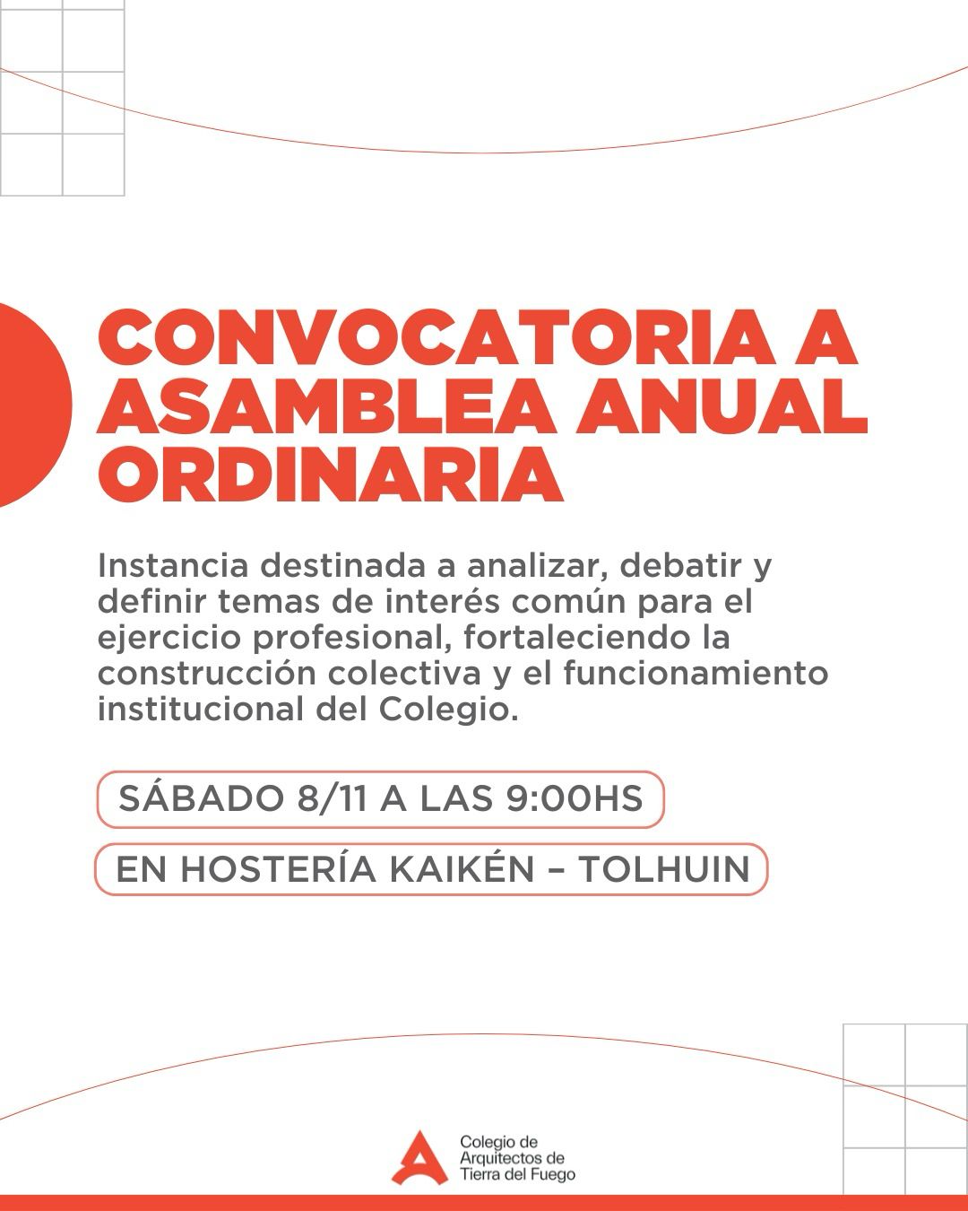 Asamblea General Ordinaria 2025 